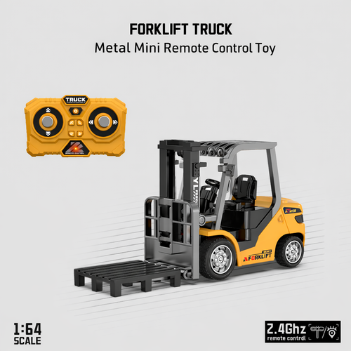 1:64 RC Mini Forklift (w/pallet & hook)