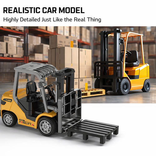 1:64 RC Mini Forklift (w/pallet & hook)